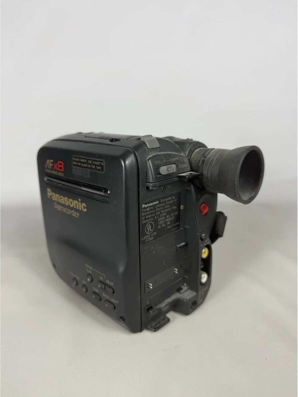 Panasonic Palmcorder PV-20D - w/ Charger, 2 Battery’s & Accessories / For Parts